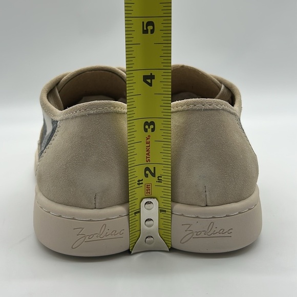 Zodiac Cheezburger Plaid Lace-Up Sneakers Women’s Size 6M Black White Tan NWT - Picture 8 of 12